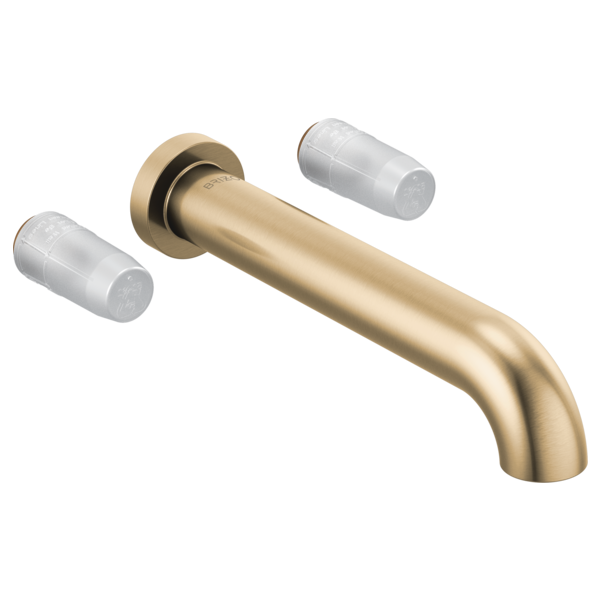 Brizo Litze Two-Handle Wall Mount Tub Filler - Less Handles
