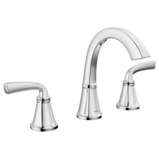 Delta Geist Two Handle Widespread Bathroom Faucet