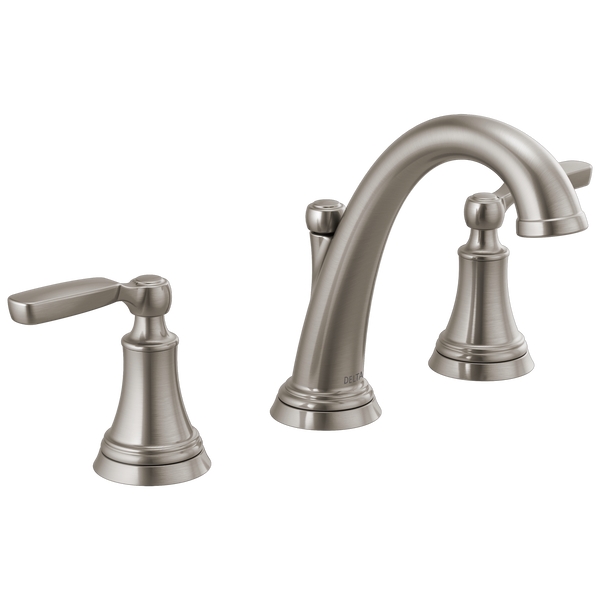 Delta Woodhurst Two Handle Widespread Bathroom Sink Faucet