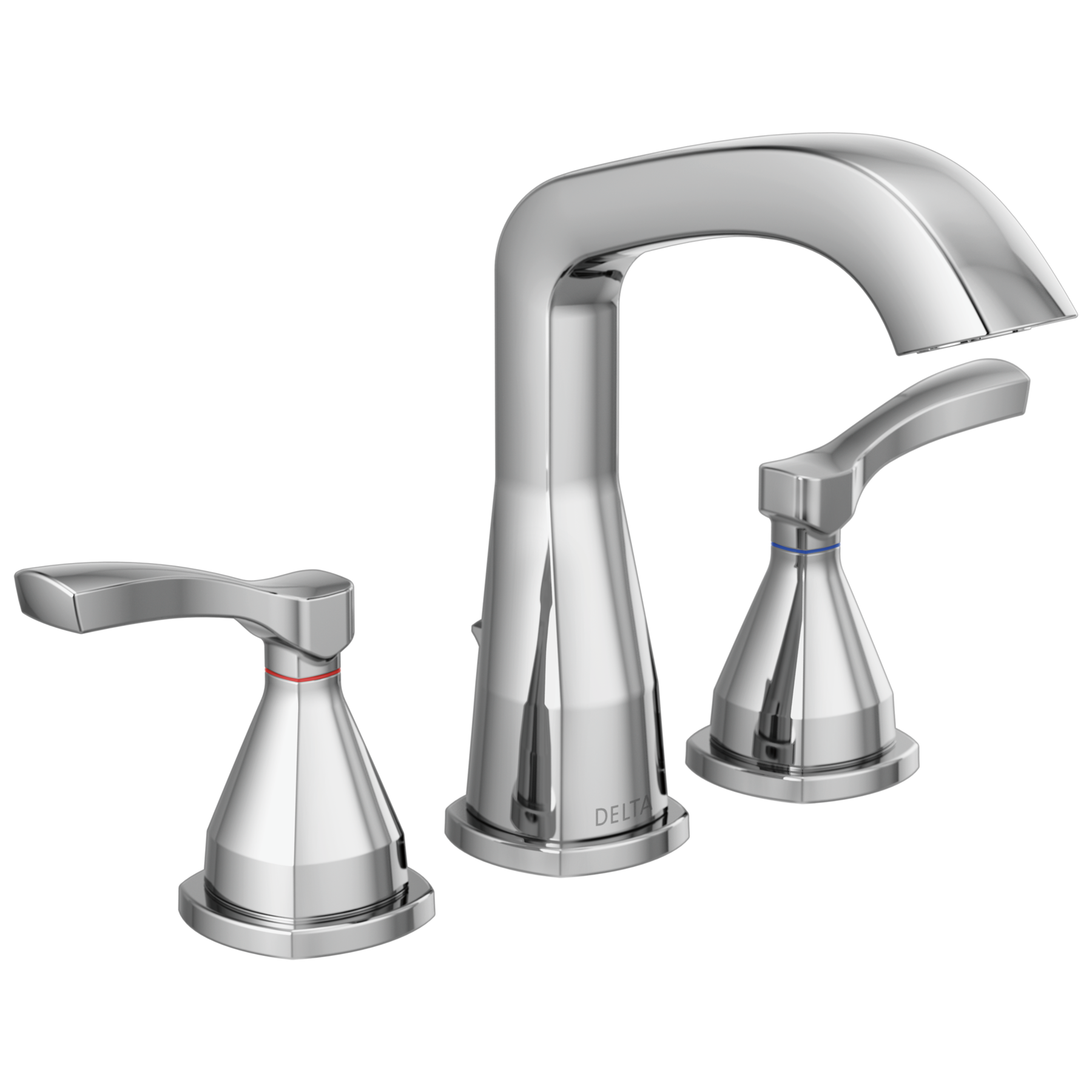 Delta Stryke Two Handle Widespread Bathroom Sink Faucet