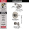 Delta Trinsic Monitor 14 Series H2OKinetic Tub & Shower Trim