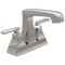 Delta Ashlyn Two Handle Centerset Lavatory Faucet - Metal Pop-Up