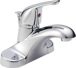 Delta Foundations Single Handle Centerset Bathroom Sink Faucet