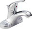 Delta Foundations Single Handle Centerset Bathroom Sink Faucet