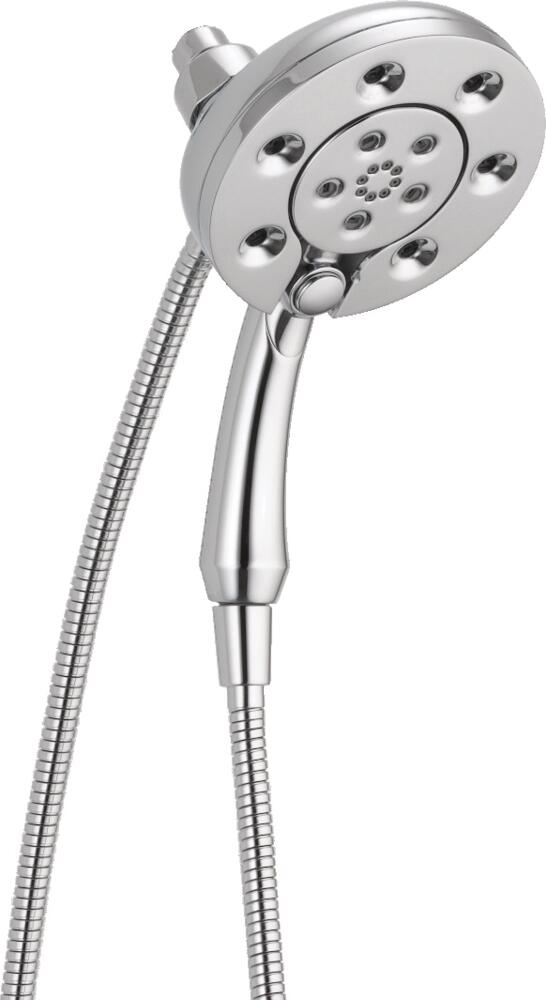 Delta Universal Showering Components H2Okinetic In2Ition 4 Setting Two In One Shower Mintera