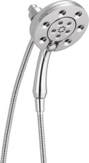 Delta Universal Showering Components H2Okinetic In2Ition 4 Setting Two In One Shower Mintera