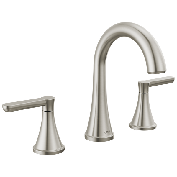 Delta Greydon Two Handle Widespread Bathroom Sink Faucet