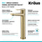 Kraus Indy Single Handle Vessel Bathroom Faucet