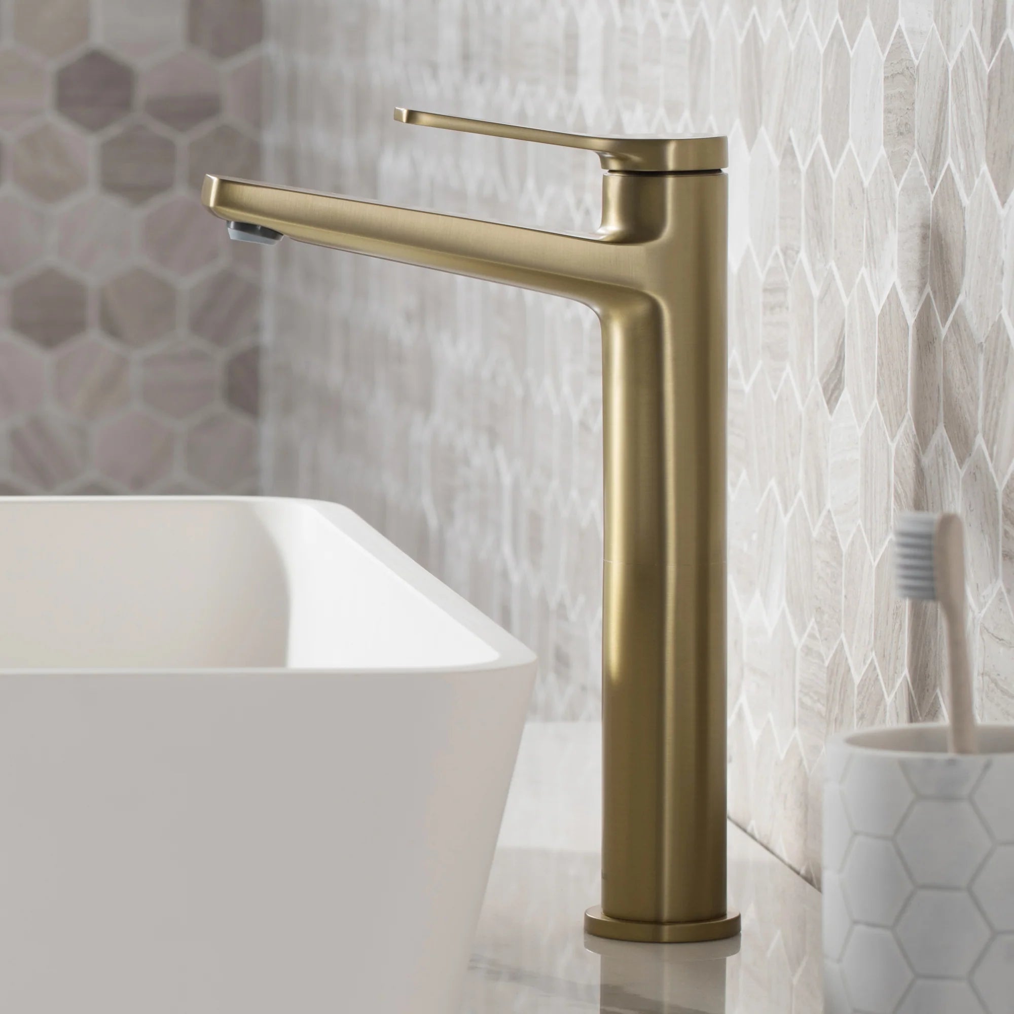 Kraus Indy Single Handle Vessel Bathroom Faucet