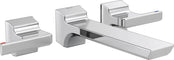 Delta Pivotal Two Handle Wall-Mount Bathroom Sink Faucet Trim