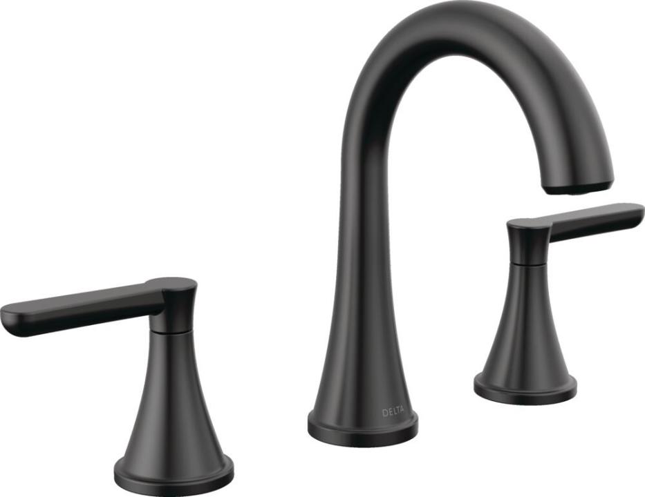 Delta Greydon Two Handle Widespread Bathroom Sink Faucet