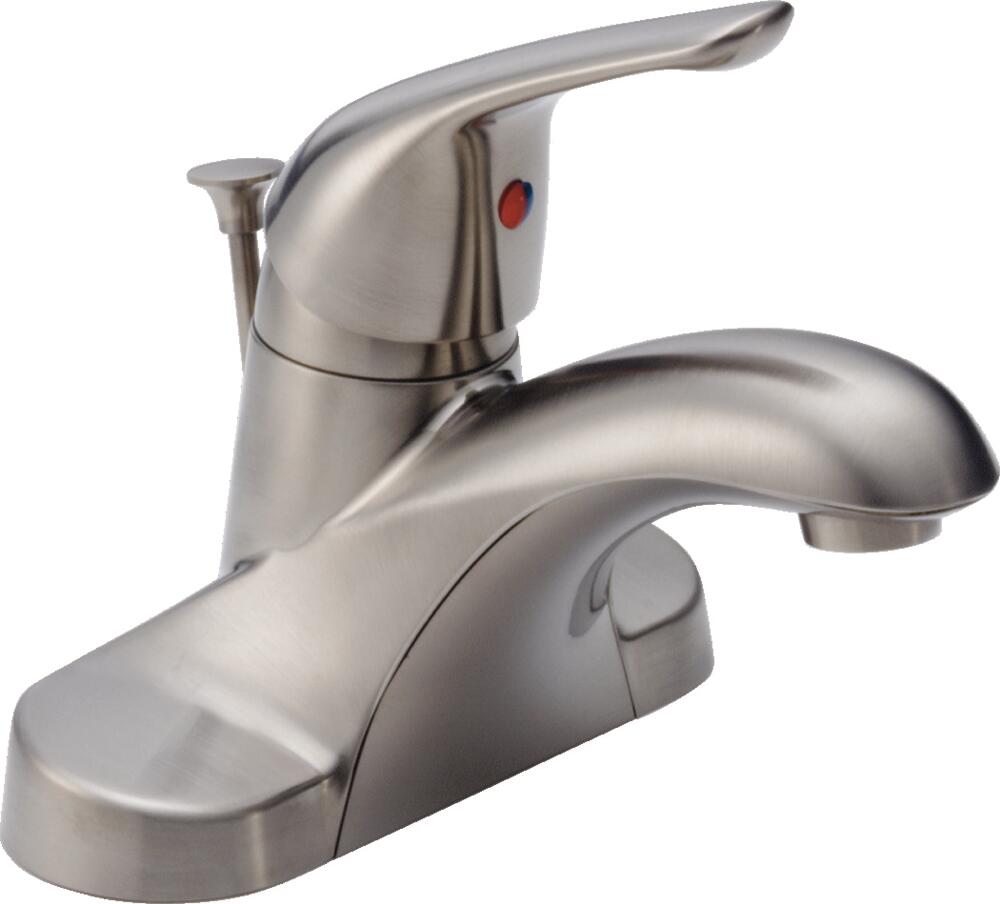 Delta Foundations Single Handle Centerset Bathroom Sink Faucet