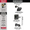 Delta Ashlyn Tub and Shower Trim Single Handle 14 Series
