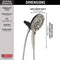 Delta In2ition 1.75 GPM  5-Setting Handheld Showerhead