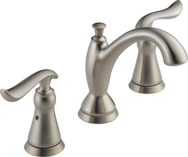Delta Linden Two Handle Widespread Bathroom Sink Faucet